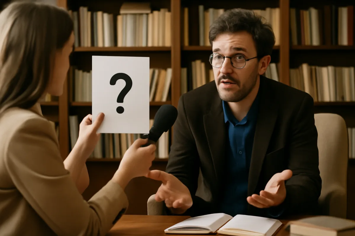 Come evitare le risposte scontate nelle interviste agli scrittori? Un trucco poco sfruttato dai giornalisti