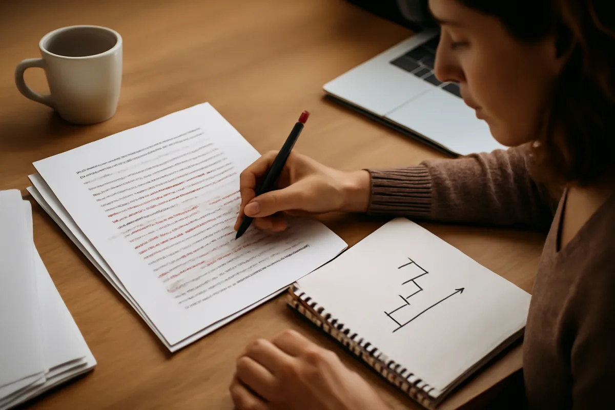 Come revisionare un racconto senza riscrivere tutto: il metodo a step che facilita la correzione
